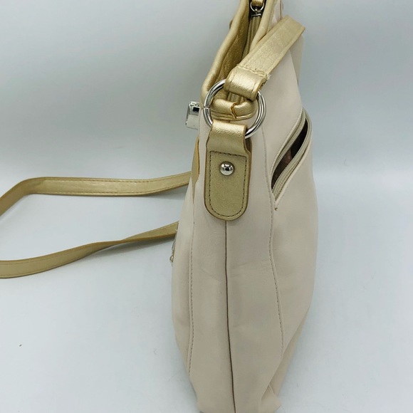 FRANCO SARTO NEW MESSENGER PURSE WITH BEAUTIFUL INTERIOR & VEGAN LEATHER - Picture 12 of 16